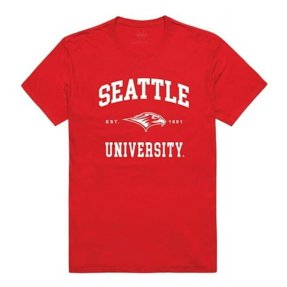 W Republic Seattle University Seal T-Shirt, Red - 2XL