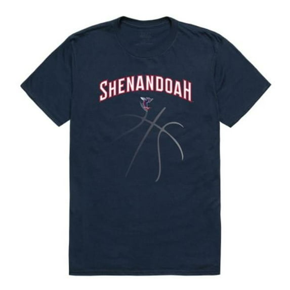 W Republic Shenandoah University Hornets College Basketball T-Shirt, Navy - Small