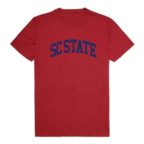 W Republic 537-384-CAR-01 South Carolina State University College T-Shirt, Cardinal - Small