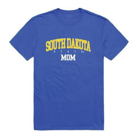 W Republic 549-707-RYL-03 South Dakota State University Jackrabbits College Mom T-Shirt, Royal - Large