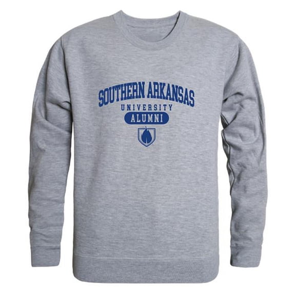 W Republic Southern Arkansas University Muleriders Alumni Fleece Sweatshirt, Heather Grey - Extra Large