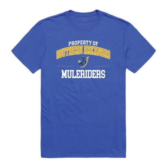W Republic Southern Arkansas University Muleriders Property College T-Shirt, Royal - Extra Large