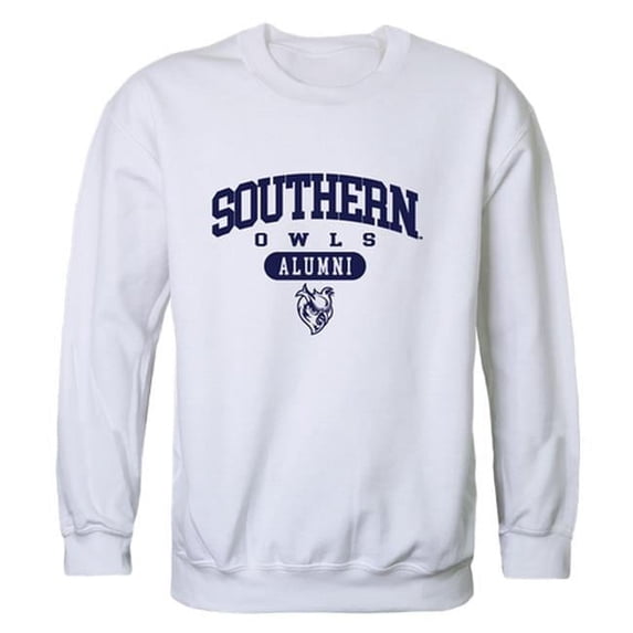 W Republic Southern Connecticut State University Owls Alumni Fleece Sweatshirt, White - 2XL