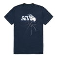 thumbnail image 1 of W Republic  St. Edwards University Hilltoppers College Basketball T-Shirt, Navy - Large, 1 of 1