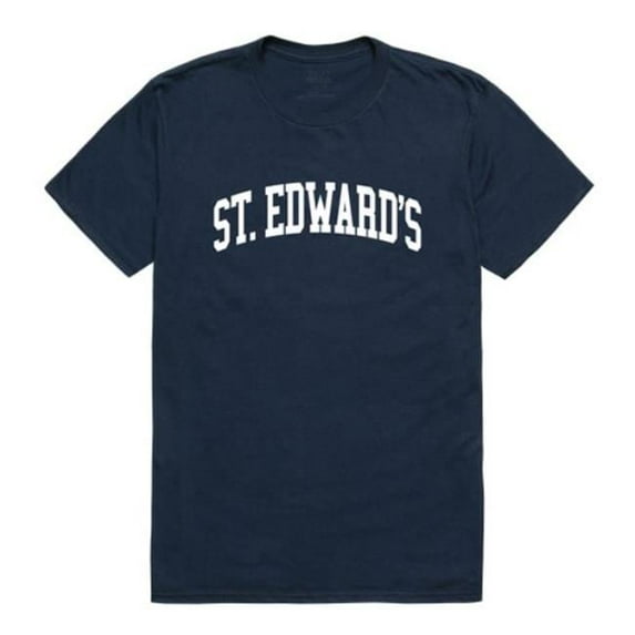 W Republic St. Edwards University Hilltoppers College T-Shirt, Navy - Medium