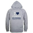 thumbnail image 1 of W Republic  St. Edwards University Hilltoppers I Love Hoodie, Heather Grey - Medium, 1 of 1
