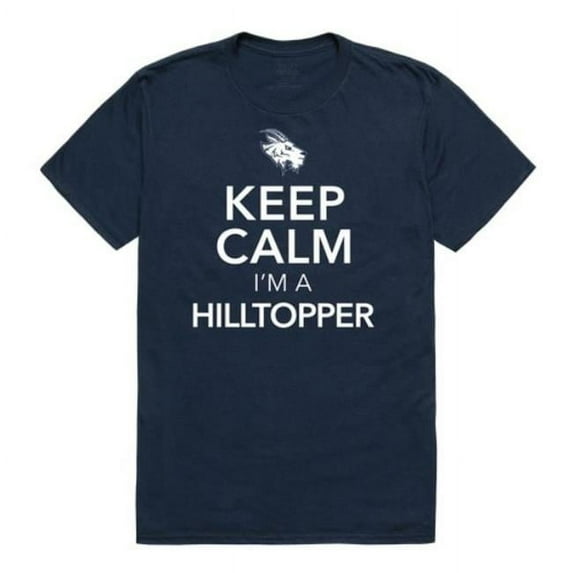 W Republic St. Edwards University Hilltoppers Keep Calm T-Shirt, Navy - Large