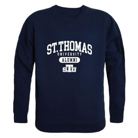 W Republic St. Thomas University Bobcats Alumni Fleece Sweatshirt, Navy - Medium