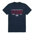 thumbnail image 1 of W Republic  St. Thomas University Bobcats College Established T-Shirt, Navy - Medium, 1 of 1
