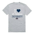 thumbnail image 1 of W Republic  St. Thomas University Bobcats I Love T-Shirt, Heather Grey - Extra Large, 1 of 1