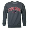thumbnail image 1 of W Republic  Stony Brook University Campus Crewneck Sweatshirt, Heather Charcoal - Medium, 1 of 1