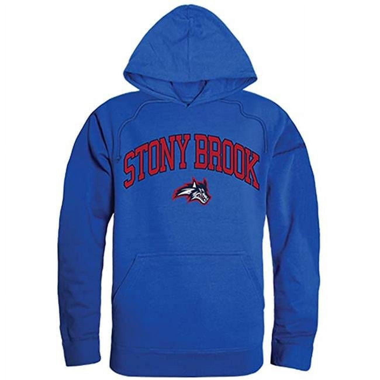 W Republic Stony Brook University Campus Hoodie, Black & White