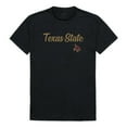 thumbnail image 1 of W Republic 554-181-BLK-05 Texas State University Script T-Shirt, Black - 2XL, 1 of 1