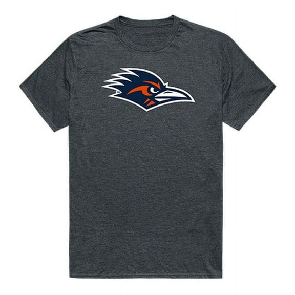 W Republic 519-435-E9C-04 The University of Texas at San Antonio Men Cinder T-Shirt, Heather Charcoal - Extra Large