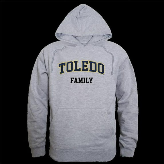 W Republic The University of Toledo Rockets Family Hoodie, Heather Grey - Small