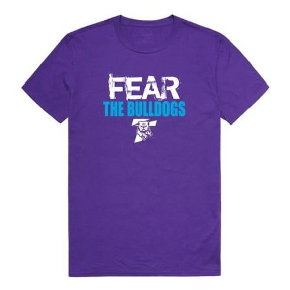 W Republic Truman State University Bulldogs Fear College T-Shirt, Purple - Small