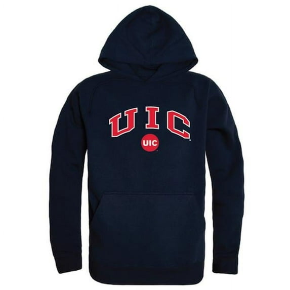 W Republic UIC Campus Hoodie, Navy - Extra Large