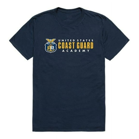 W Republic  United States Coast Guard Academy Institutional T-Shirt, Navy 2 - Small