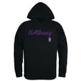 thumbnail image 1 of W Republic  University at Albany Script Hoodie, Black - Large, 1 of 1