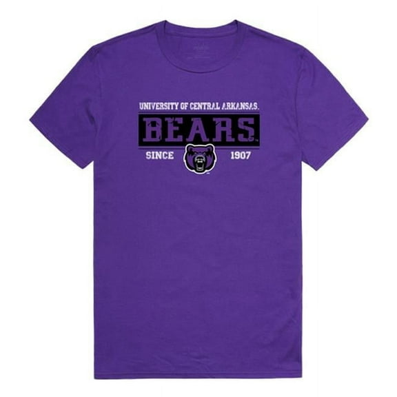 W Republic 507-278-328-01 University of Central Arkansas Established T-Shirt, Purple 3 - Small