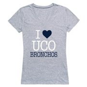 Central Oklahoma University Bronchos Primary Logo Short Sleeve T Shirt - Navy