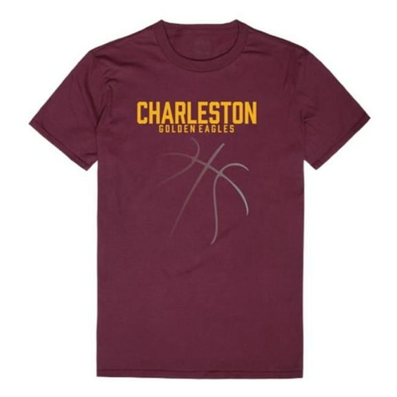 W Republic  University of Charleston Golden Eagles College Basketball T-Shirt, Maroon - Large