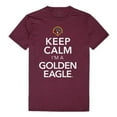 thumbnail image 1 of W Republic  University of Charleston Golden Eagles Keep Calm T-Shirt, Maroon - Small, 1 of 1