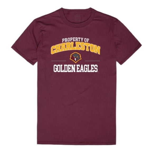 W Republic  University of Charleston Golden Eagles Property College T-Shirt, Maroon - Extra Large