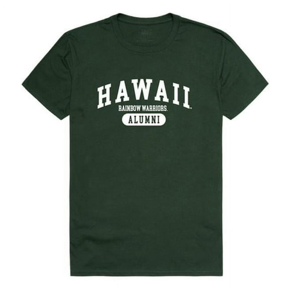 W Republic 559-122-FOR-02 University of Hawaii Alumni T-Shirt, Forest Green - Medium