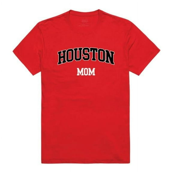 W Republic University of Houston College Mom T-Shirt, Red - Large