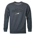thumbnail image 1 of W Republic  University of Illinois Springfield Prairie Stars Campus Crewneck Sweatshirt, Heather Charcoal - 2XL, 1 of 1