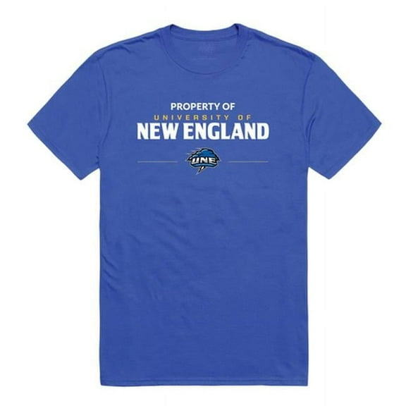 W Republic 517-554-RYL-04 University of New England NorEasters Property College T-Shirt, Royal - Extra Large