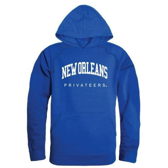 W Republic University of New Orleans College Hoodie, Royal Blue - Small