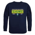 thumbnail image 1 of W Republic 544-139-NVY-03 University of North Carolina Wilmington Campus Crewneck Sweatshirt, Navy - Large, 1 of 1