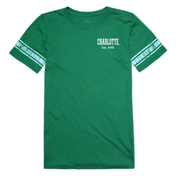 W Republic 534-194-KEL-05 University of North Carolina at Charlotte Practice T-Shirt for Women, Kelly - 2XL
