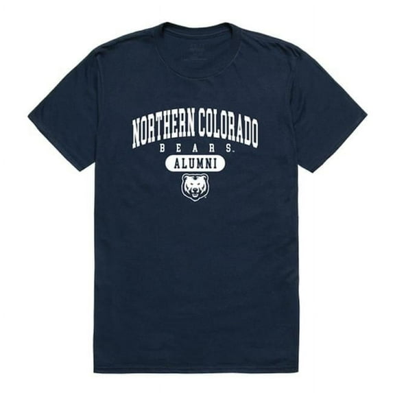 W Republic 559-244-NVY-03 University of Northern Colorado Alumni T-Shirt, Navy - Large