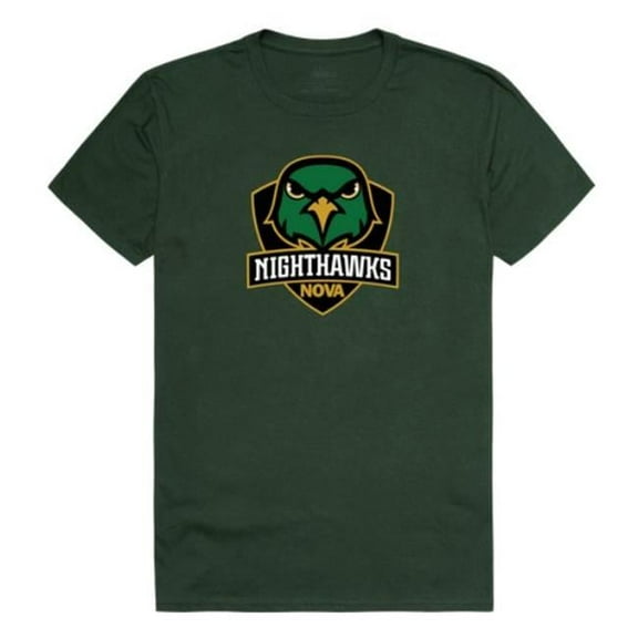 W Republic University of Northern Virginia Nighthawks The Freshmen T-Shirt, Forest Green - Medium