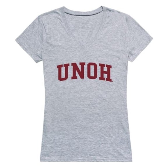 W Republic University of Northwestern Ohio Racers Game Day Women T-Shirt, Heather Grey - Small