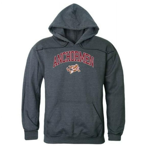 W Republic University of Rhode Island Anchormen Campus Hoodie, Heather Charcoal - Small