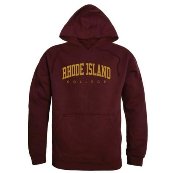 W Republic University of Rhode Island Anchormen College Hoodie, Maroon - Small