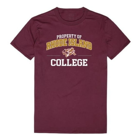 W Republic University of Rhode Island Anchormen Property College T-Shirt, Maroon - Medium