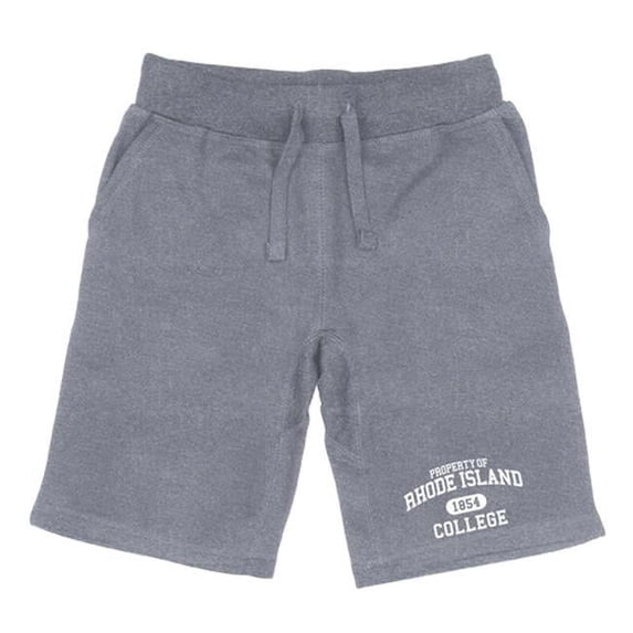 W Republic University of Rhode Island Anchormen Property Shorts, Heather Grey - Small