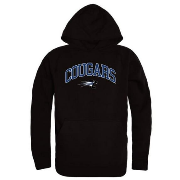 W Republic University of Saint Francis Cougars Campus Hoodie, Black - Medium