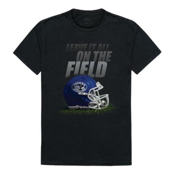 W Republic University of Saint Francis Cougars Gridiron T-Shirt, Black - Small