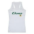 thumbnail image 1 of W Republic  University of San Francisco Script Tank Top for Women, White - 2XL, 1 of 1