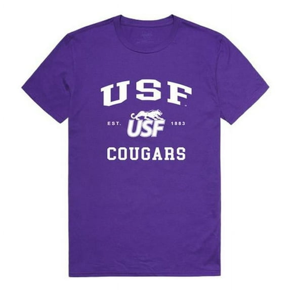 W Republic University of Sioux Falls Seal T-Shirt, Purple - 2XL