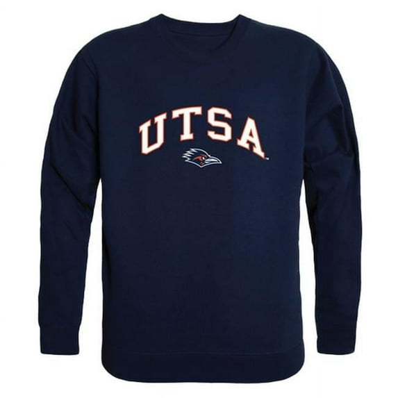 W Republic University of Texas at San Antonio Campus Crewneck T-Shirt, Navy - Medium