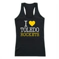 thumbnail image 1 of W Republic  University of Toledo Love Tank for Women, Black & White - Large, 1 of 1
