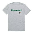 thumbnail image 1 of W Republic 554-155-HGY-01 University of Vermont Script T-Shirt, Heather Grey - Small, 1 of 1
