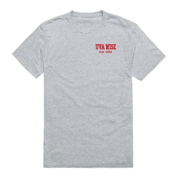 W Republic University of Virginias College at Wise Cavaliers Practice T-Shirt, Heather Grey - Extra Large